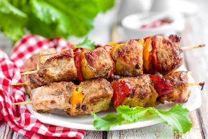 MOUTHWATERING  KEBABS  - THE THRILL ON THE GRILL  