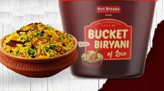 VEG BUCKET BIRYANIS