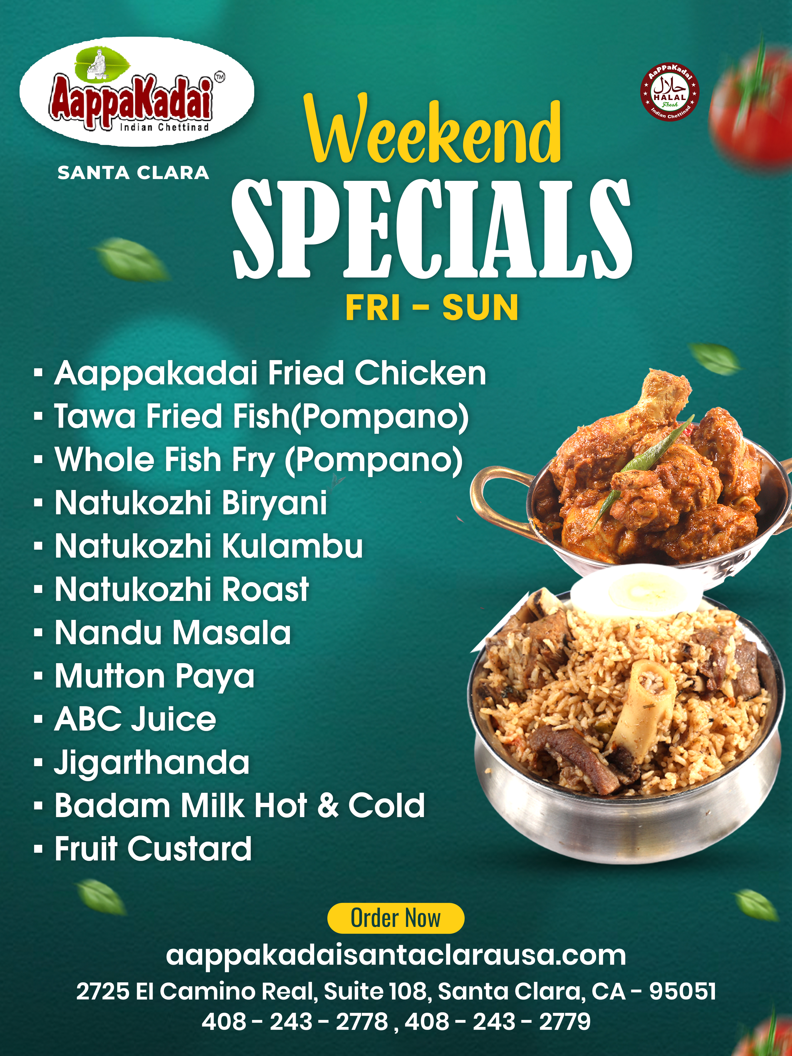 Weekend Specials
