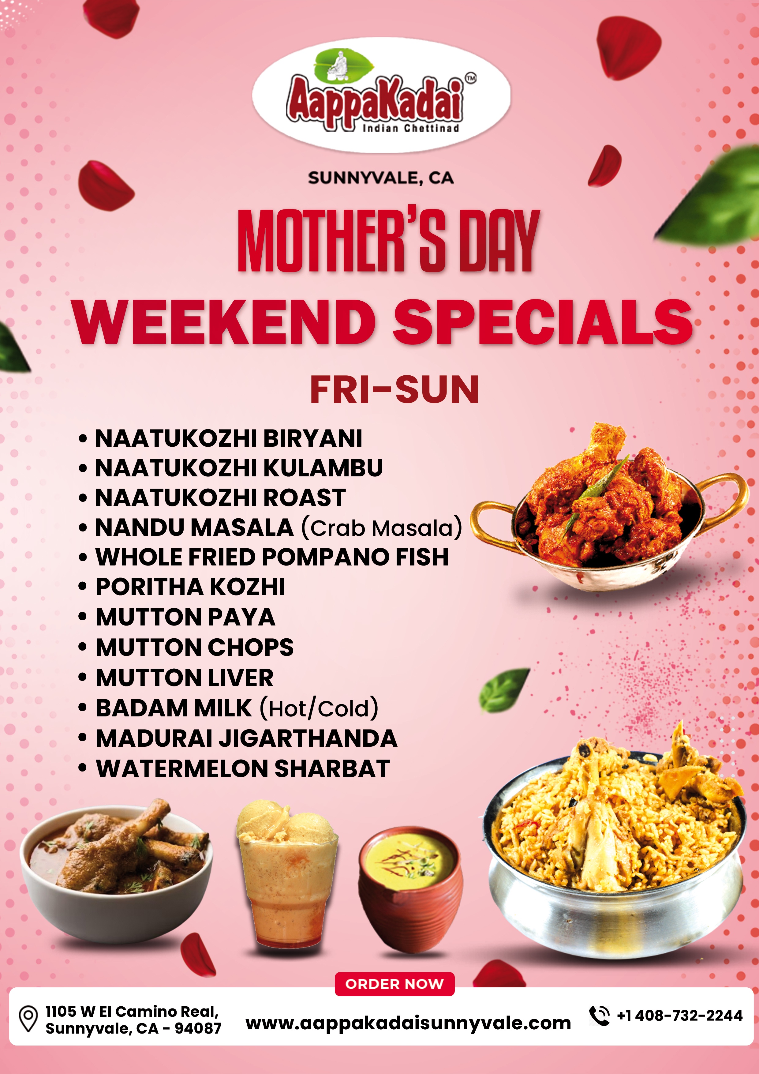 WEEKEND SPECIALS ( FRI-SUN)