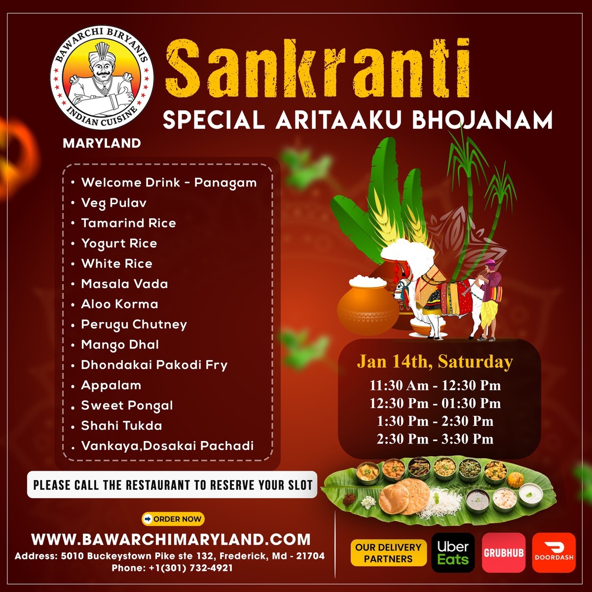 Sankranthi Special Thali