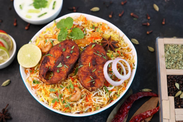 Seafood Biryani