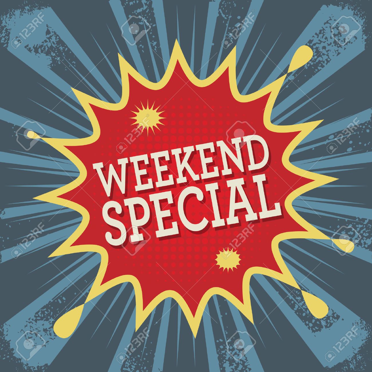Weekend Specials- Fri,Sat&Sun