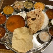 Anjappar Special Thali Weekend only 