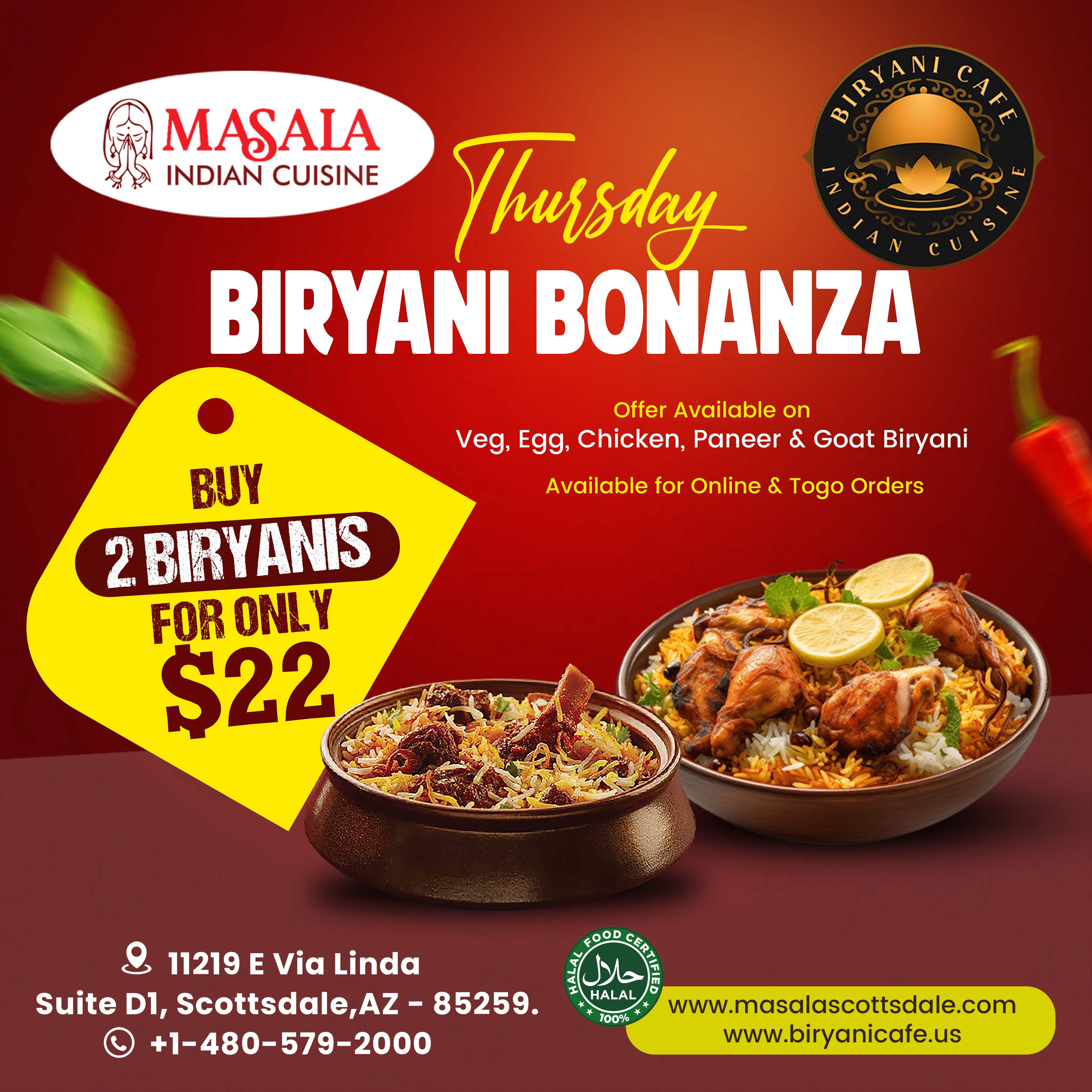 Thursday Biryani Bonanza