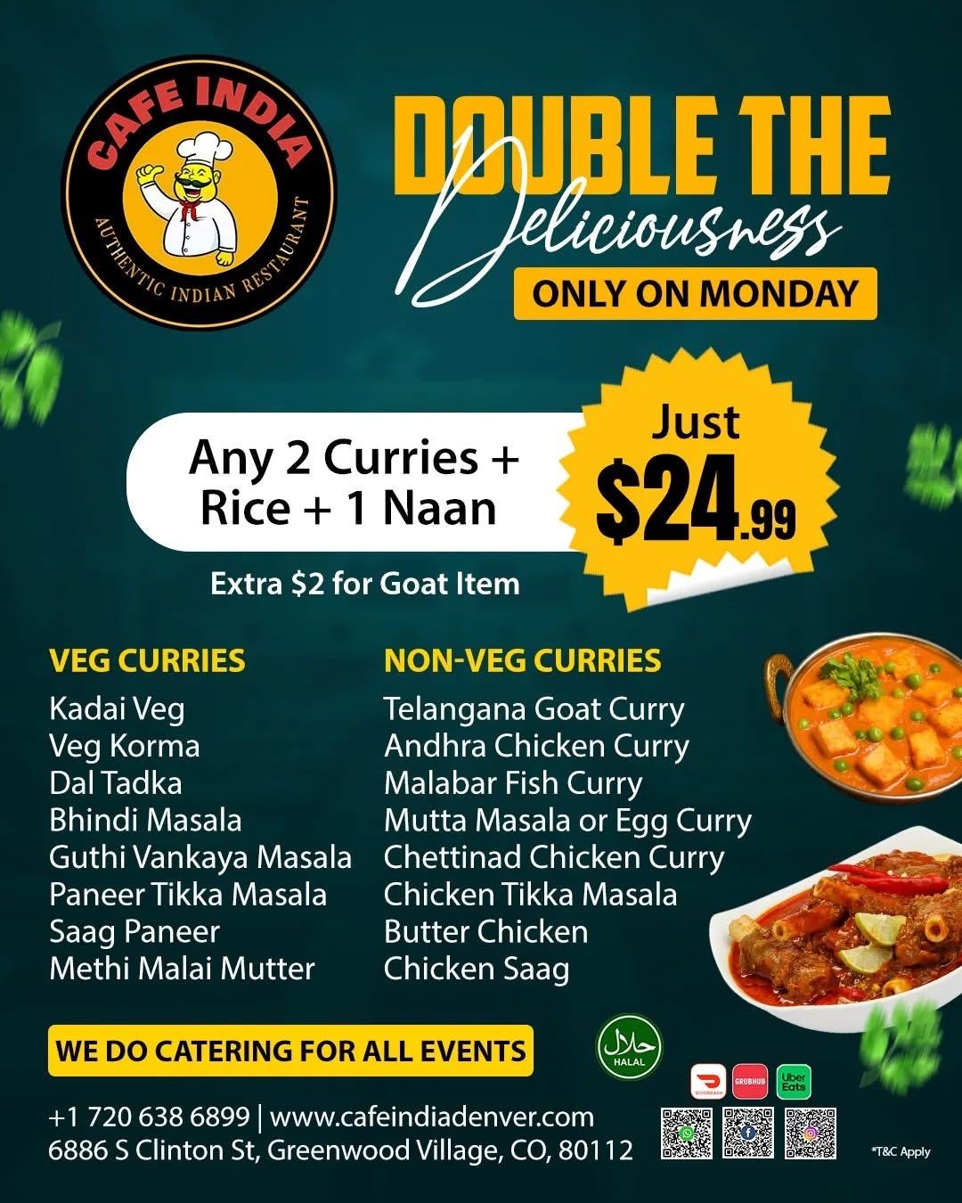 WEEKDAY SPECIALS