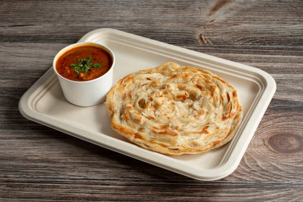 Parotha With Curry