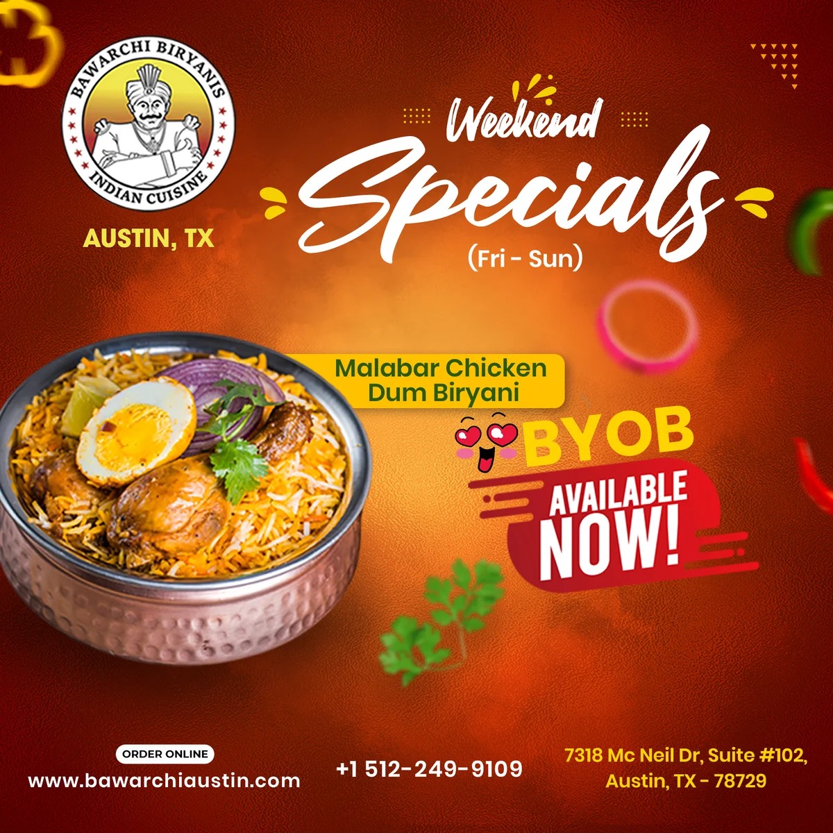 Weekend Specials