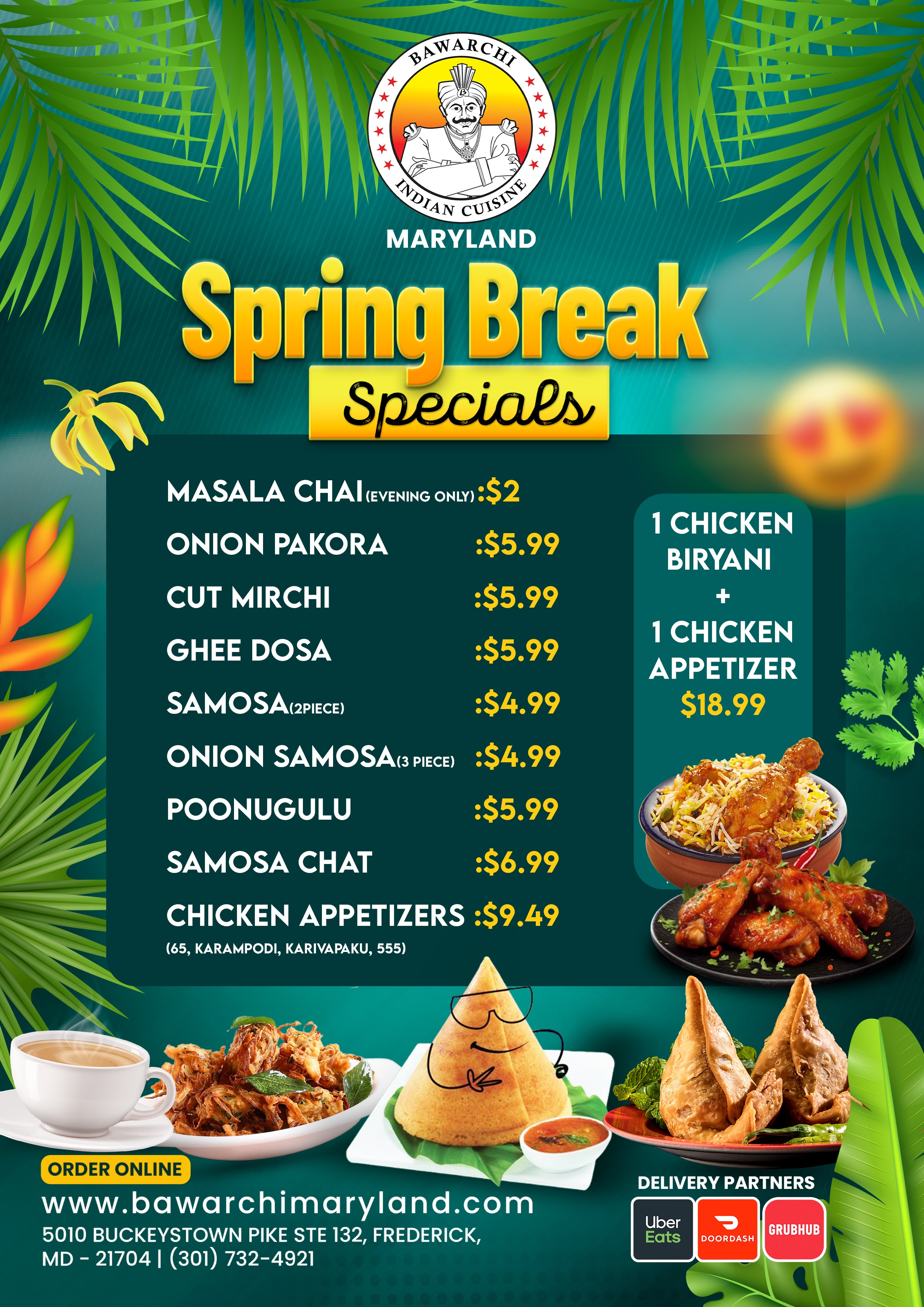 Spring Break Specials