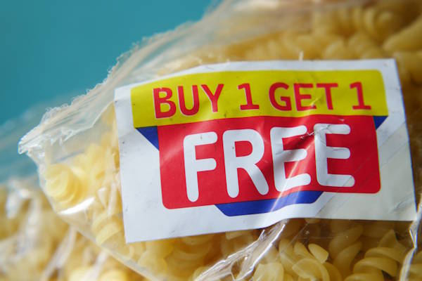 Buy One Get One Free (BOGO)