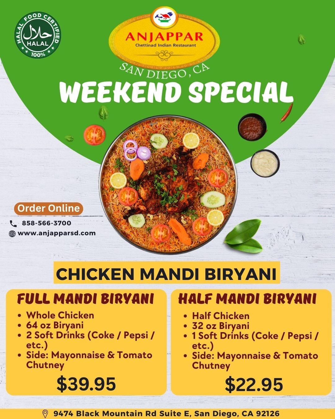 Mandi Biryani