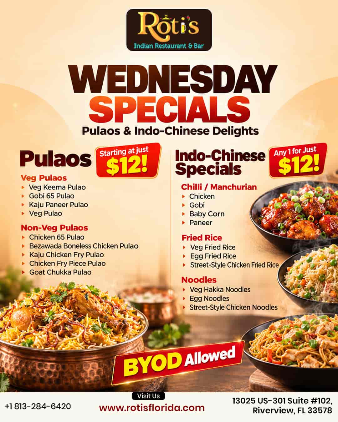 Wednesday Pulao and  Indo-Chinese Deal (Oct 7th, 2026)