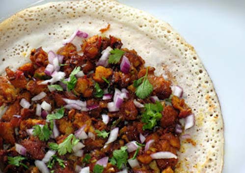 Chicken Tikka Dosa (Spl) - Chefs Speciality
