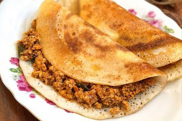 Goat Kheema Dosa