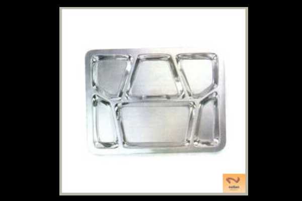 STAINLESS STEEL SPLIT MEALS/TIFFIN PLATES