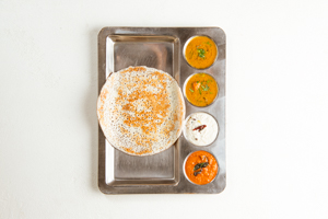 Uthappam: Plain | Onion | Cheese | Tomato Onion chilli