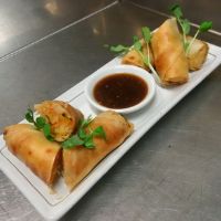 VEGETABLE SPRING ROLLS