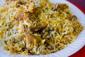 Hyderabadi Chicken DUM Biryani