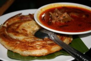 Paratha(3pcs) With Goat Curry