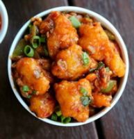 CHILI GOBI ( Cauliflowers) BITES