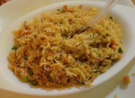 Schezwan Vegetable Fried Rice