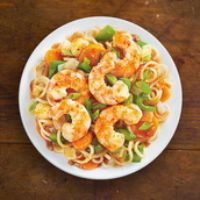 Schezwan Shrimp Noodles