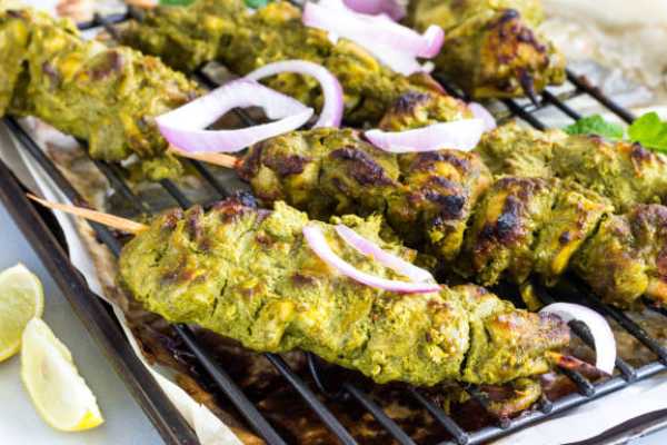 Chicken Hariyali Kabab (Chef