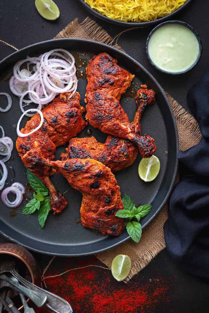 Tandoori Chicken (4 pieces)