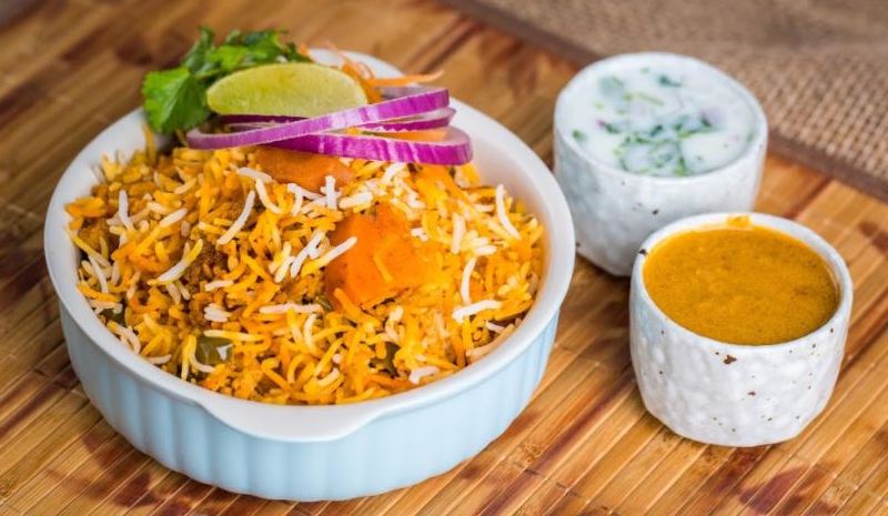 Veg. Dum Biryani