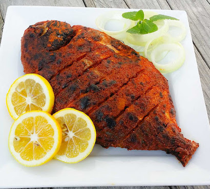 Tandoori Machi (Pomfret) - Bawarchi Special