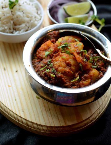 Bawarchi Royyala Kura (Shrimp)	