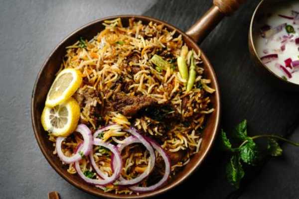 Goat Mughlai Biryani - Bone (Fly Pk)