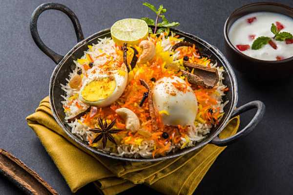 Egg Biryani (Fly Pk)