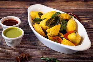 Cut Mirchi Pakora