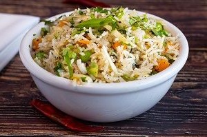 Veg Manchurian Fried Rice