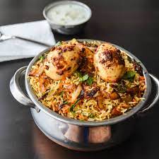 Egg Biryani (Single)