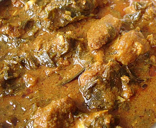 Gongura Chicken (Chefs Specialty)