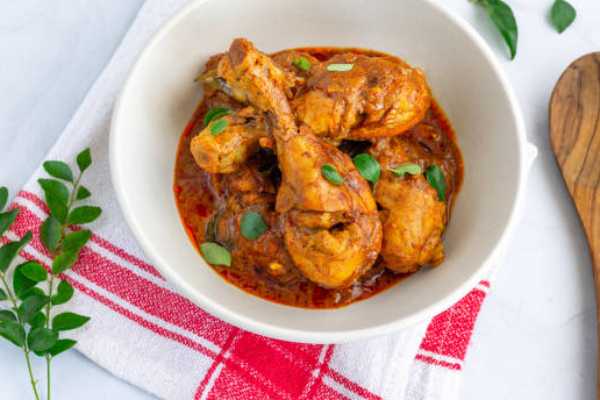 Aavakai Chicken Curry