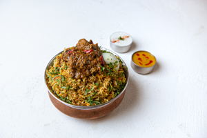 Gongura Biryani Goat  (House Special)