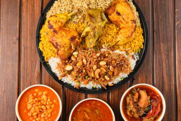 Chicken Dum Biryani Platter