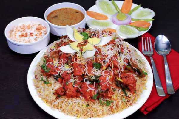 Boneless Chicken Biryani Platter