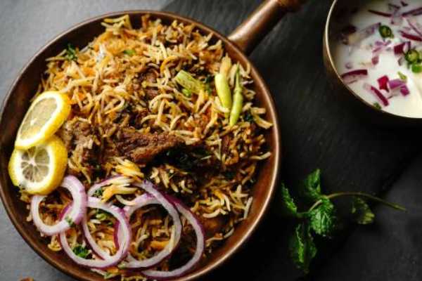 Goat Biryani Platter