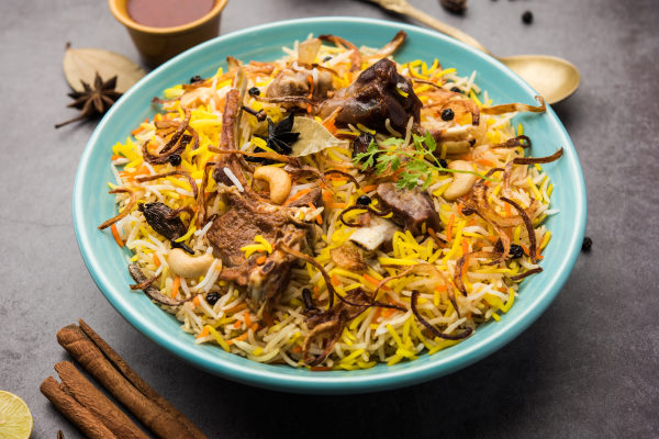 Goat Dum Biryani (House Special)