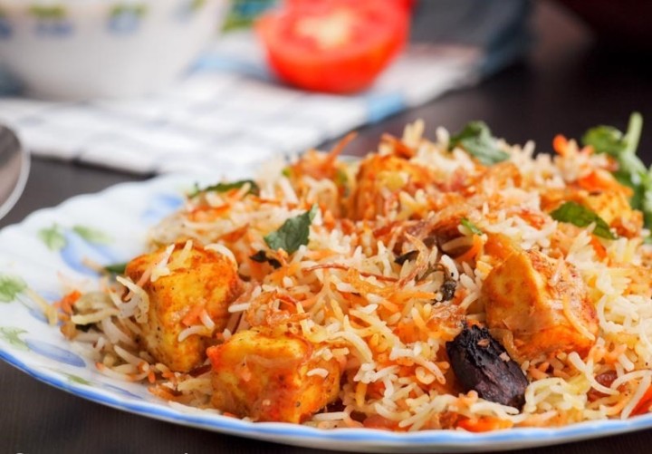 Paneer 65 Biryani