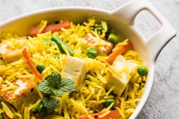 House Special Paneer Biryani