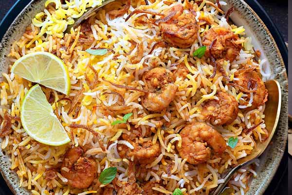 House Special Shrimp Biryani