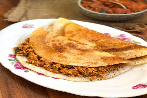 Goat Keema Dosa