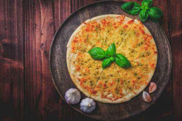 Garlic Basil Naan