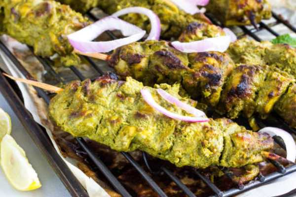 Hariyali Chicken Kebab