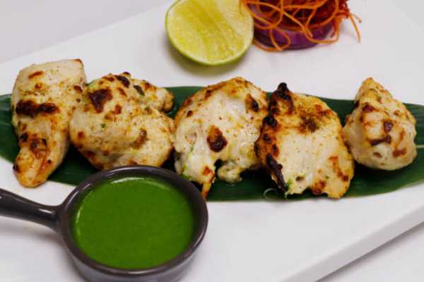 Murg Malai Kebab